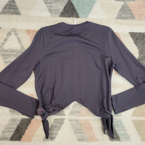 Athleta Samsara Side Tie Nirvana Sweatshirt Size Medium - Picture 5 of 7